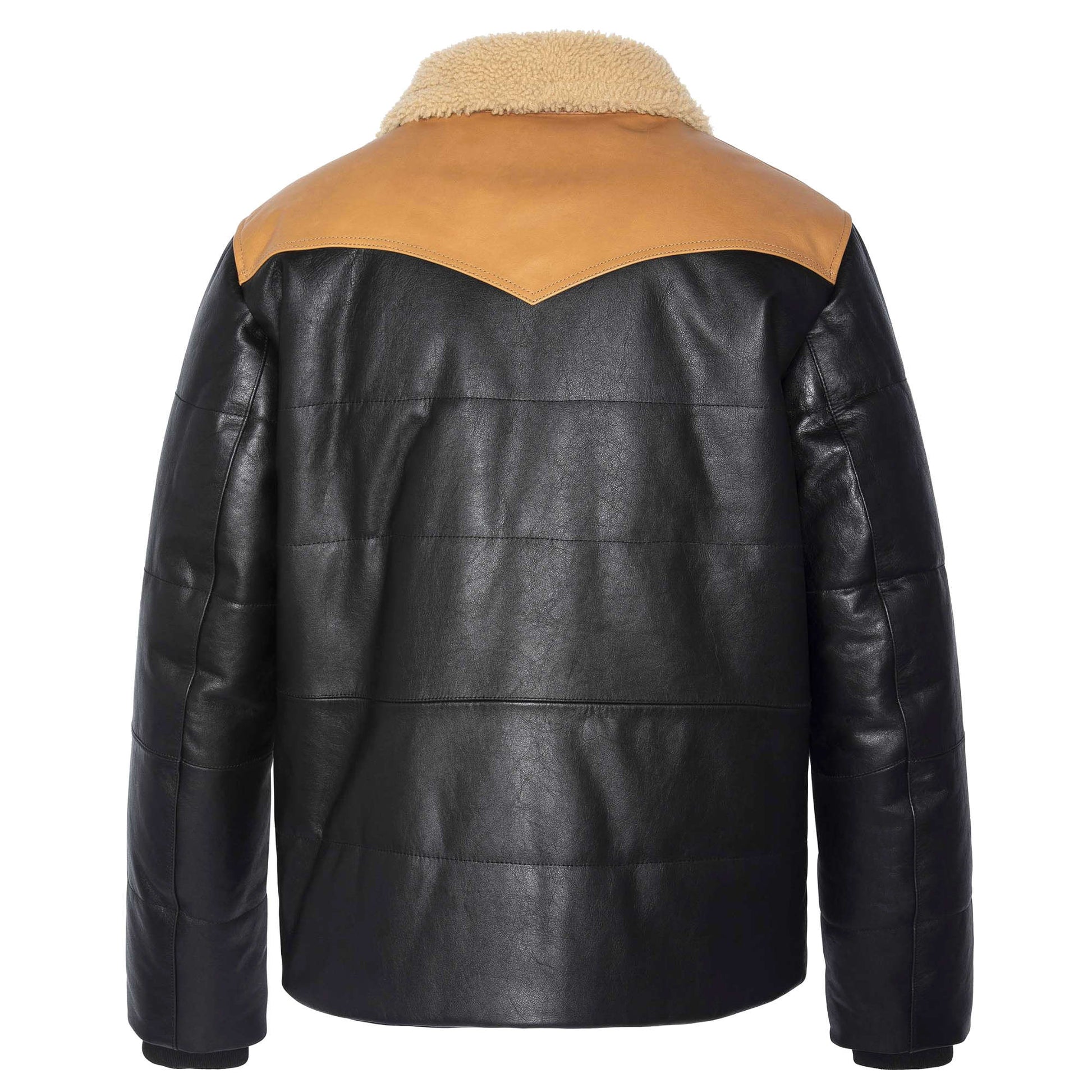 Schott USA LCDayton Leather Rancher Jacket - Black