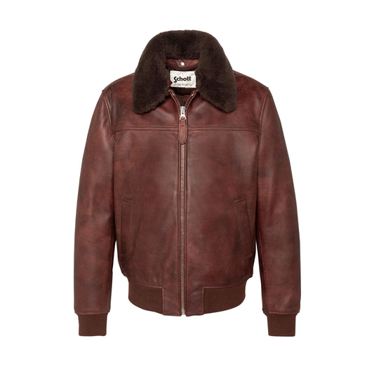 LC Officer Cowhide - Burgundy