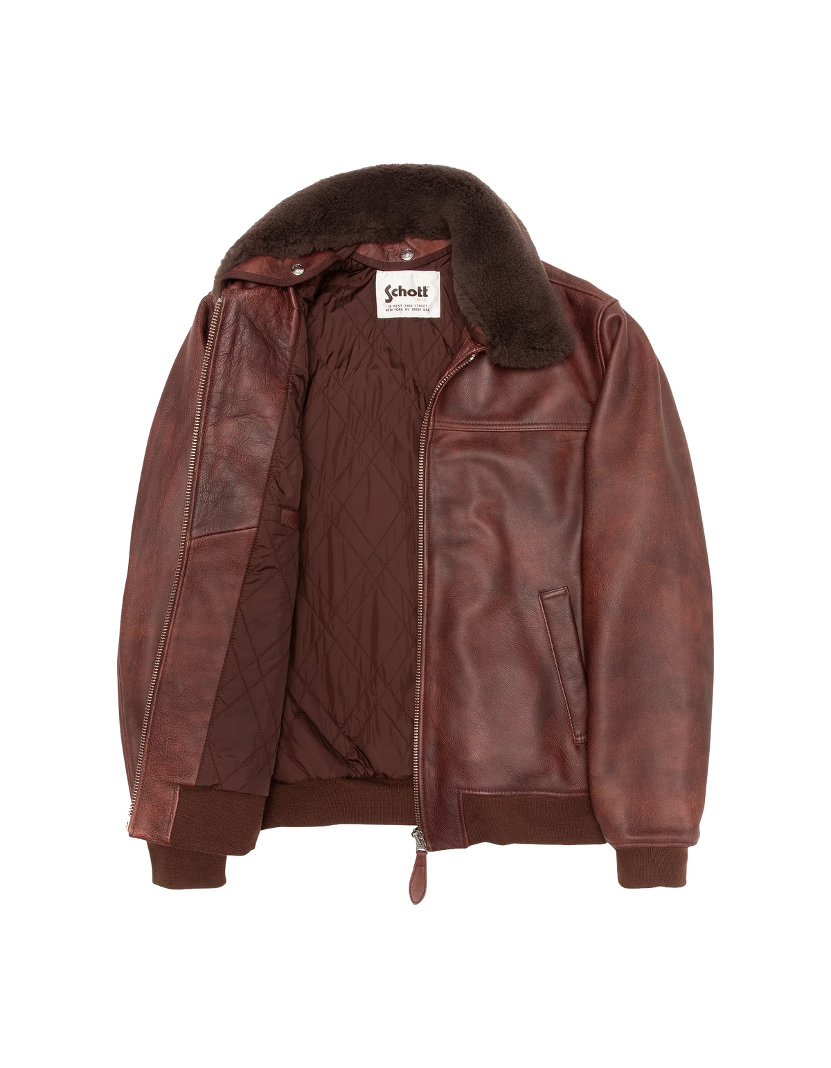 LC Officer Cowhide - Burgundy