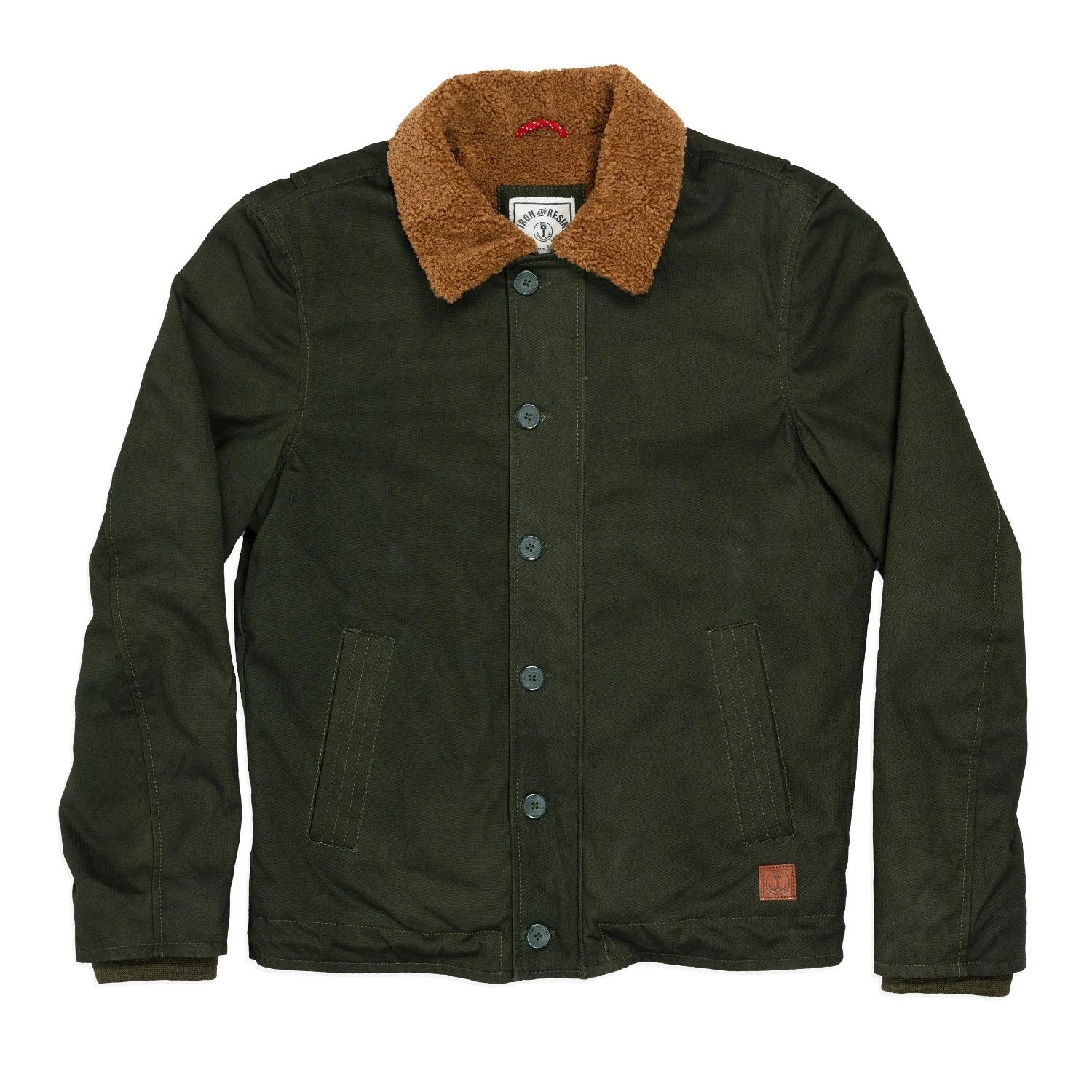 Iron and Resin Nautilus Wax Deck Jacket Black