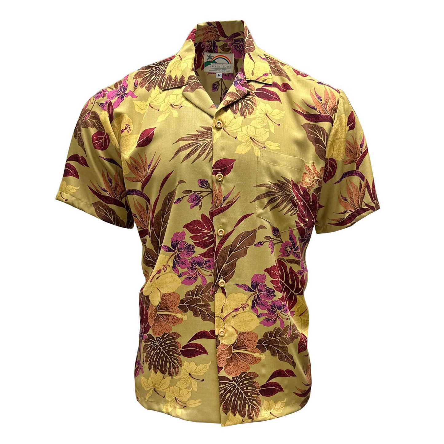 Paradise Found Hawaii Shirt Hilo - Gold