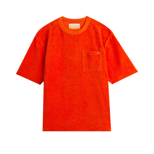 Terrycloth T-Shirt - Orange