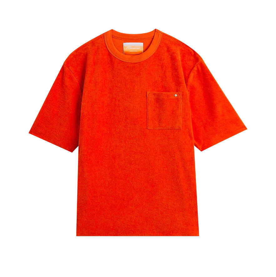 Terrycloth T-Shirt - Orange