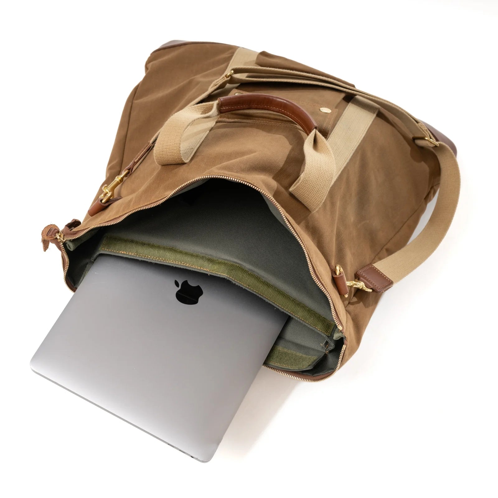 Piece of Chic Buddy Bag HBT canvas brown