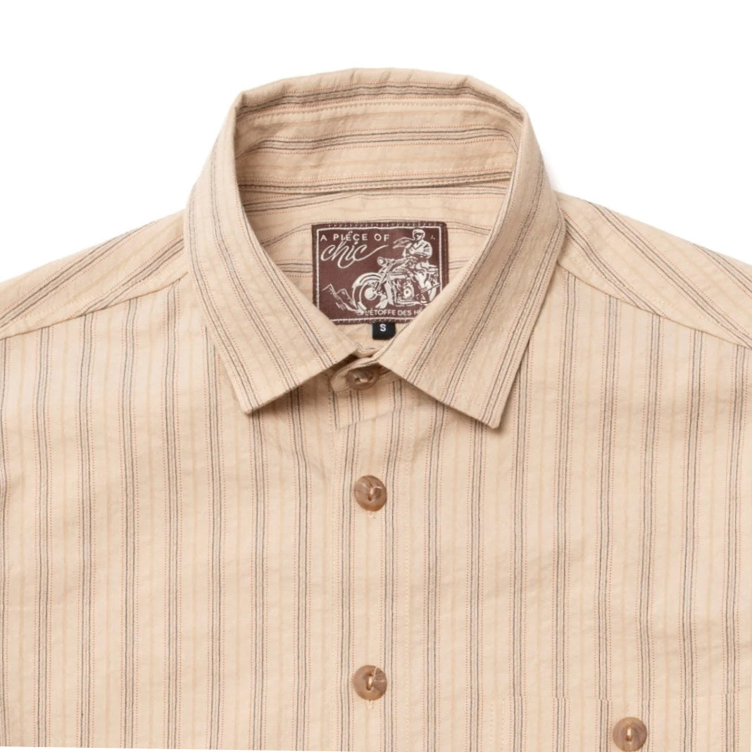 a piece of chic menilmontant shirt rust