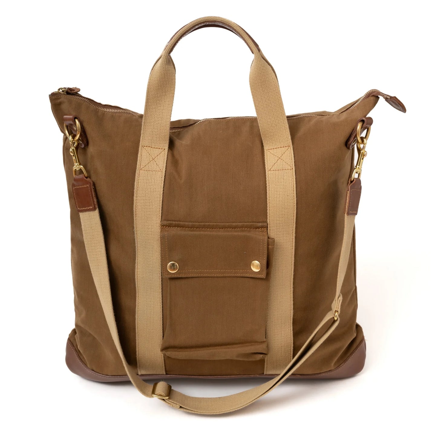 Piece of Chic Buddy Bag HBT canvas brown