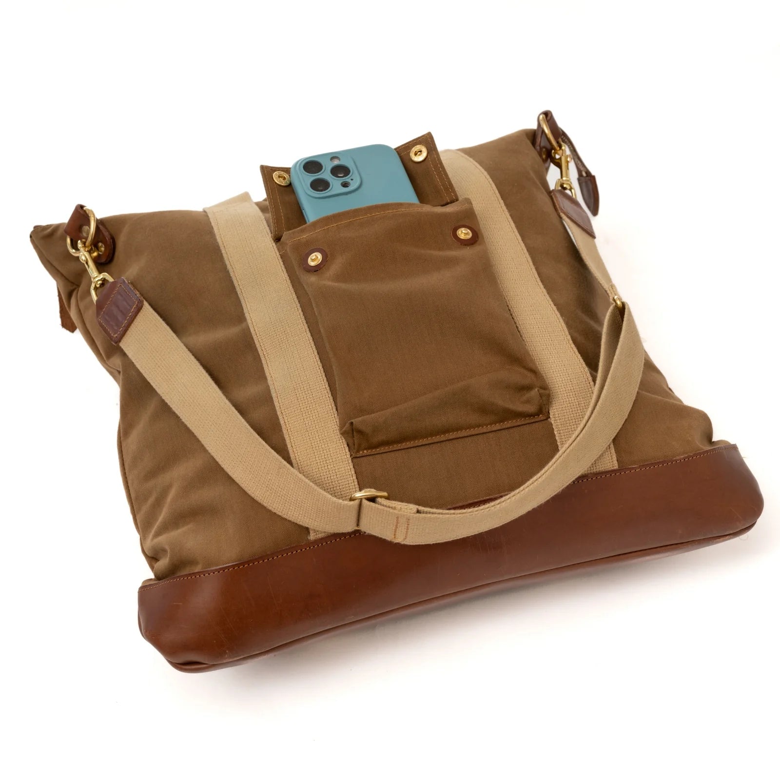 Piece of Chic Buddy Bag HBT canvas brown