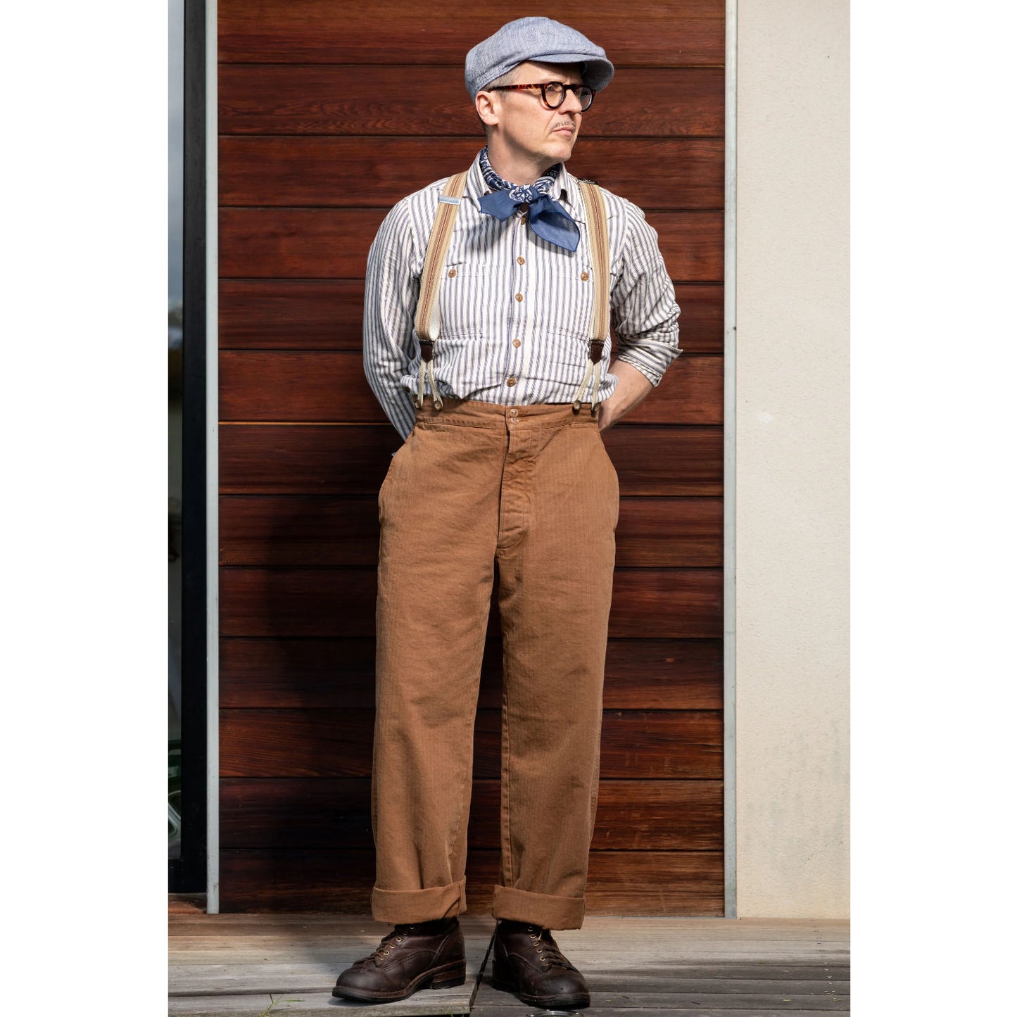 Swayer Shirt - Grey Stripe