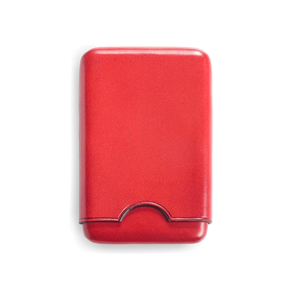 Business Card Holder Box - Tibetian Red