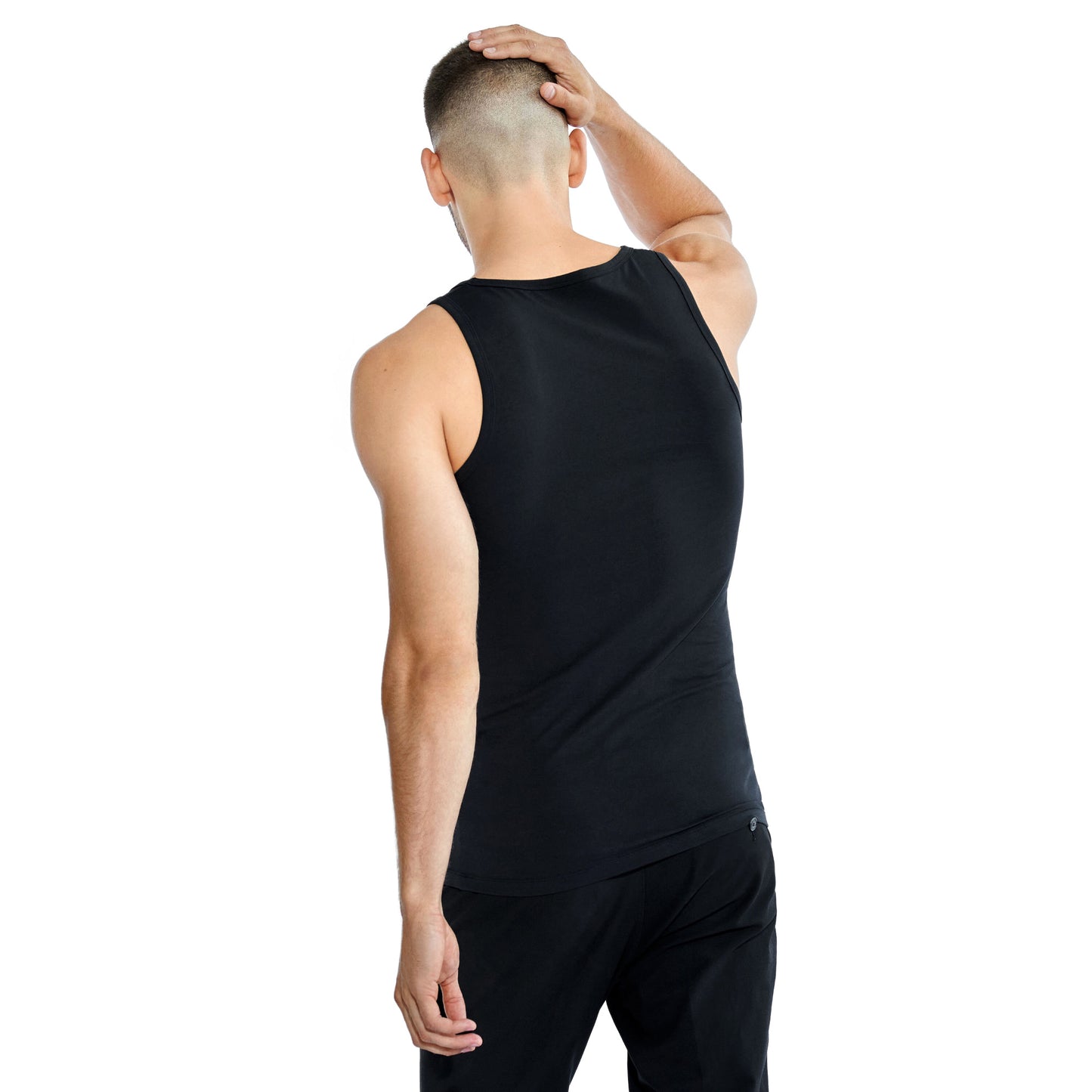 2er-Pack Tanktops – Schwarz