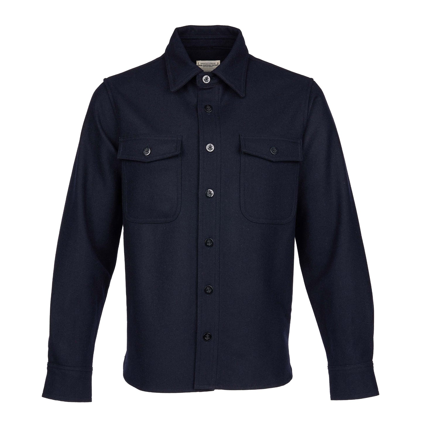Pike Brothers 1943 CPO Wool Shirt - Navy