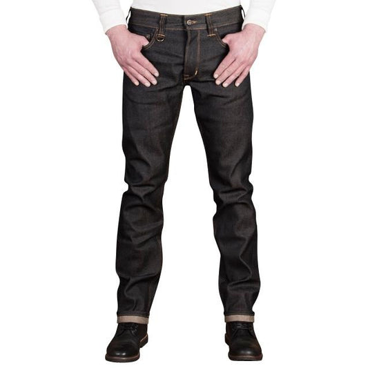 1963 Roamer 13oz. Denim - Pitch Black Raw - L'Atelier 