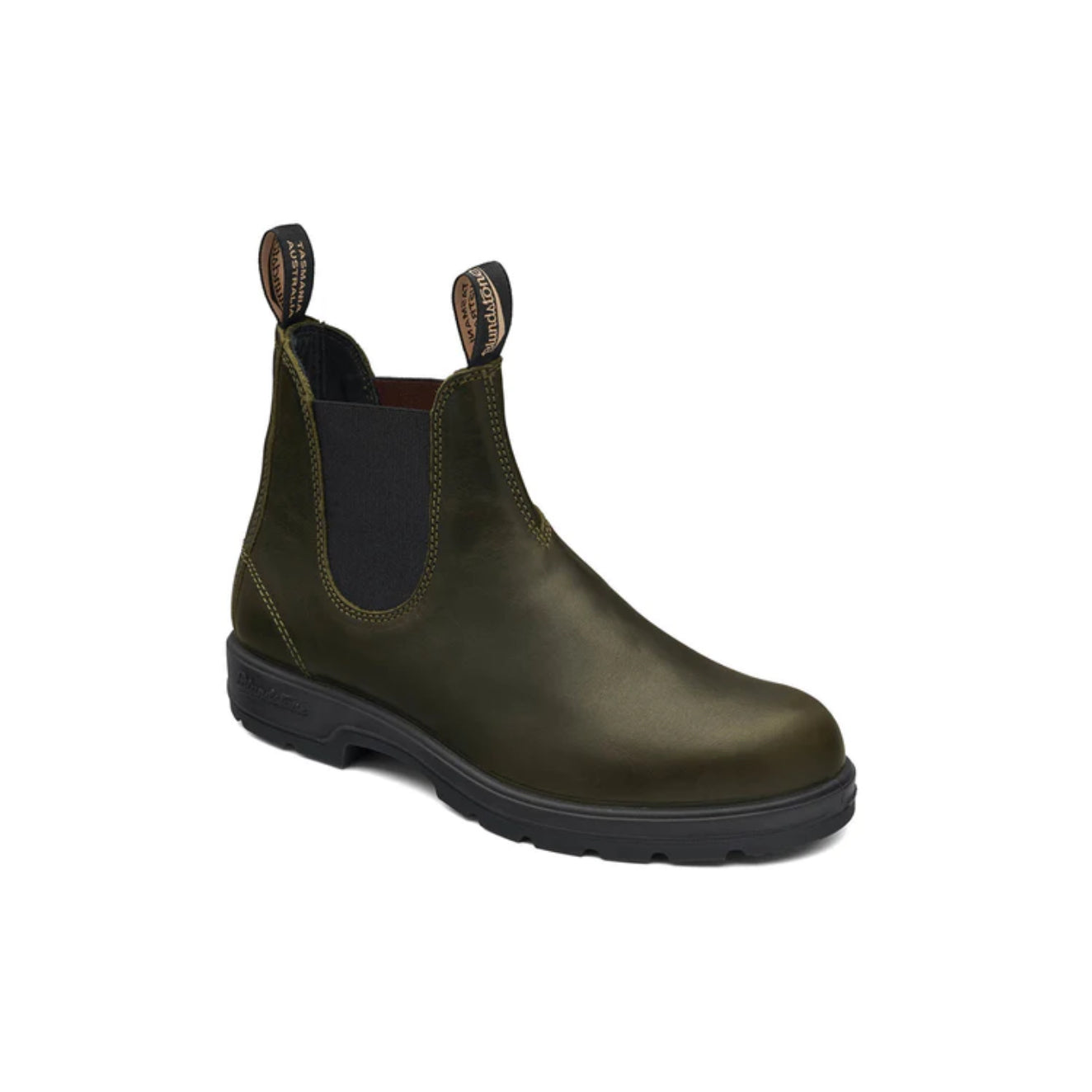 blundstone 2246 Dark green chelsea side view
