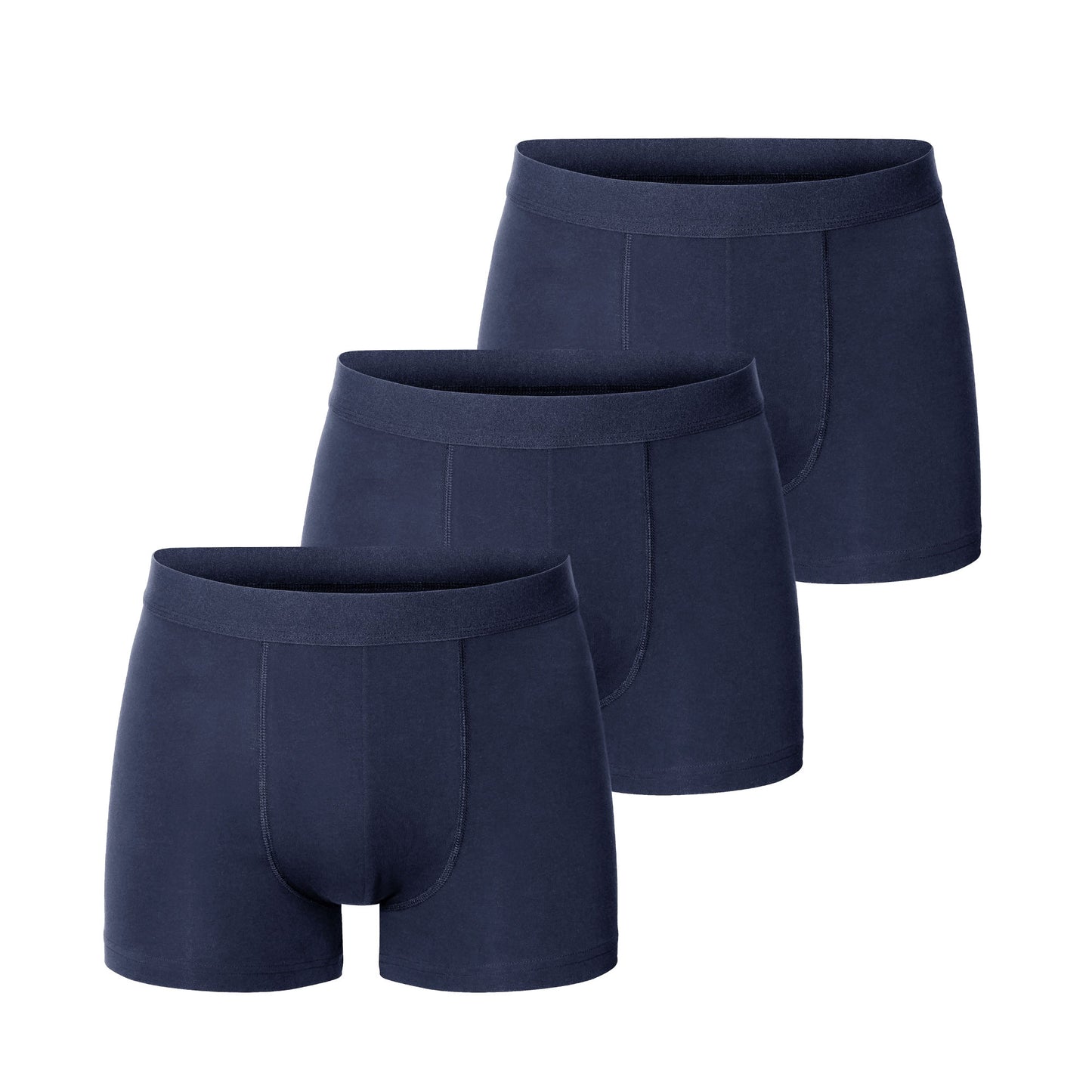 3er-Pack Boxershorts - Marineblau