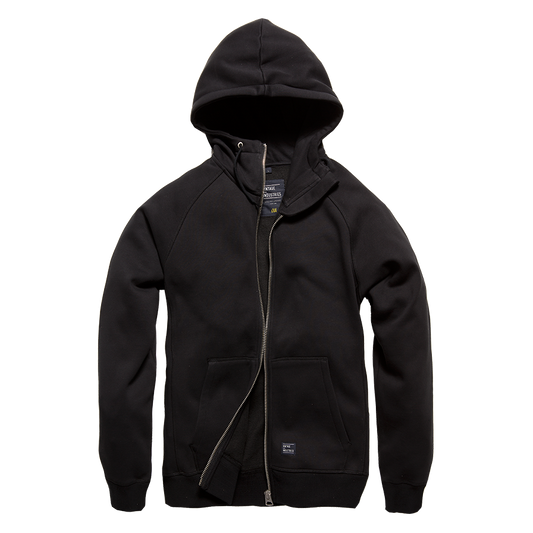 Hooded Zip Fleece 3019 - Black