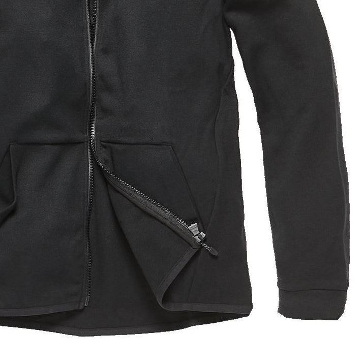 Hooded Jersey Zip 31101 - Black