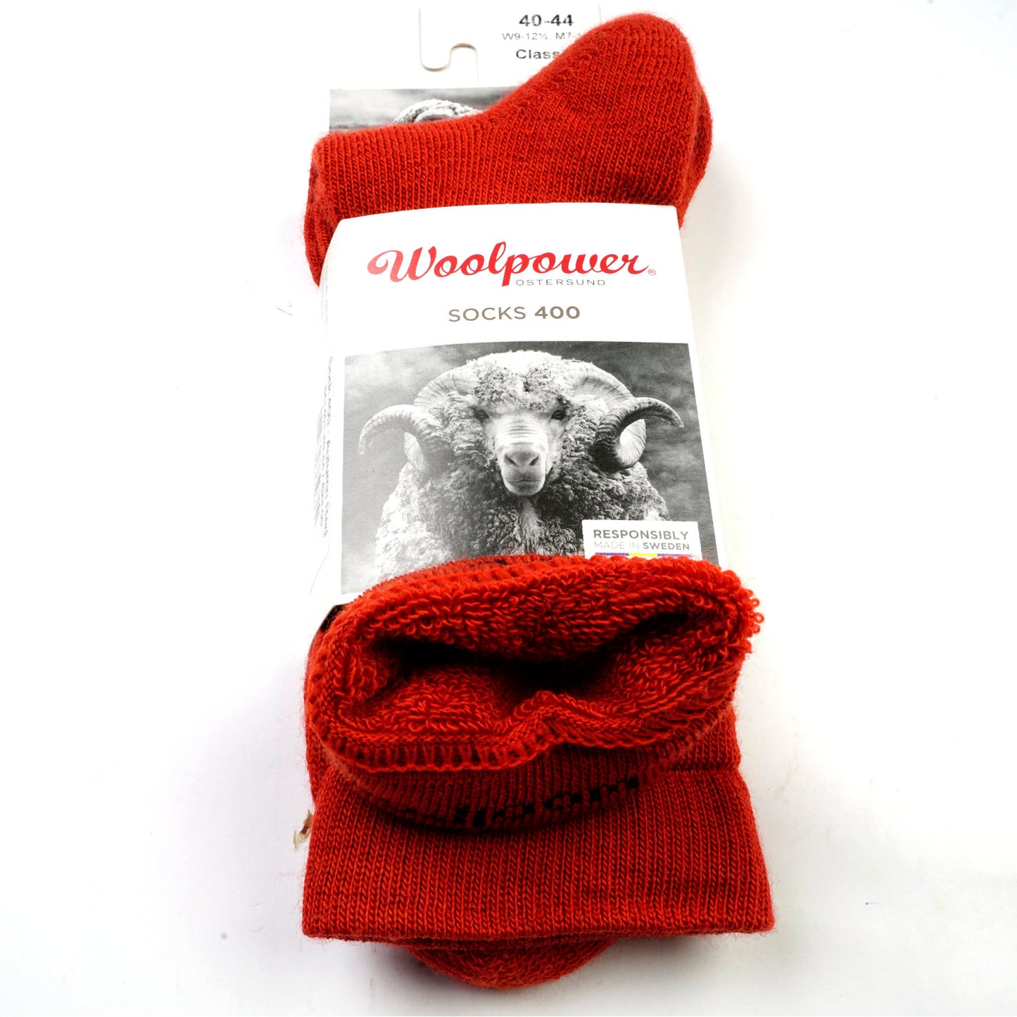 Socke 400 - Herbstrot 