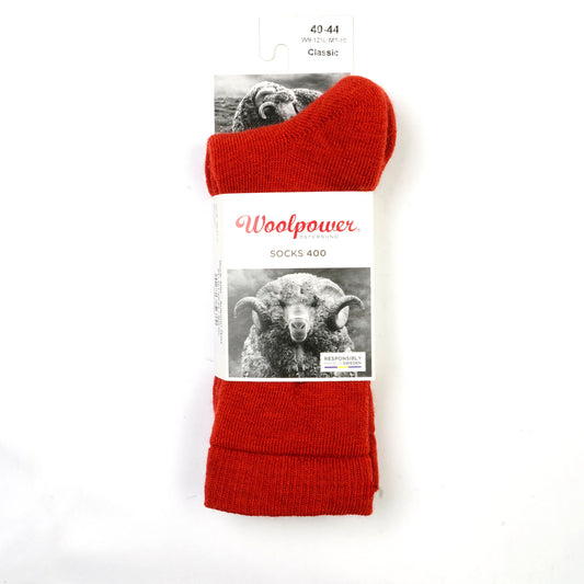 Socke 400 - Herbstrot 