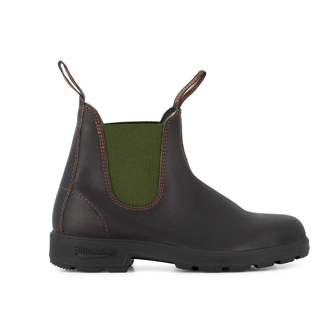 Blundstone 519 Stout Brown Olive Elastic 