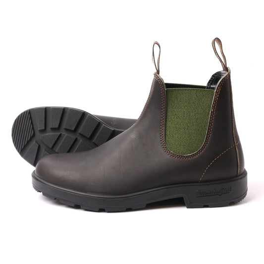 Blundstone 519 Stout Brown Olive Elastic 