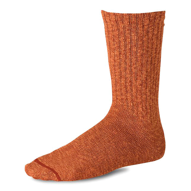 red wing 97371 ragg sock rust orange