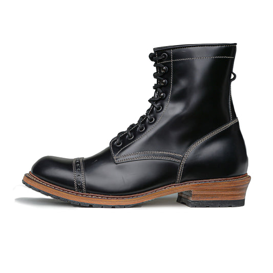 sandmann allbright boot black side view