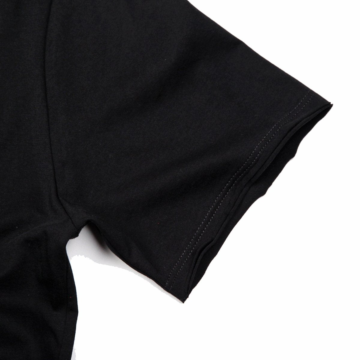 Elia 50 Negro - crew neck, open edges - L'Atelier 