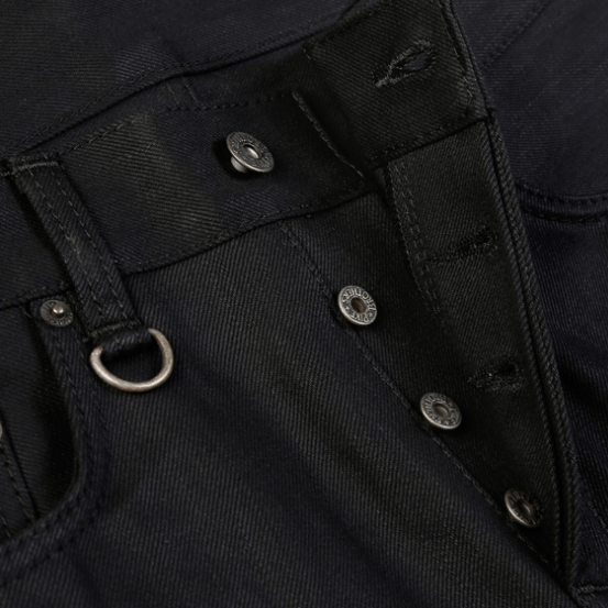 1963 Roamer 13oz. Denim - Pitch Black Raw - L'Atelier 