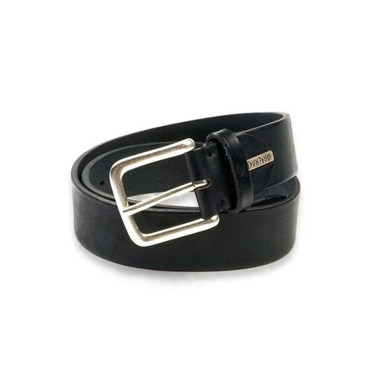 greenbelt blake leatherbelt silver buckle