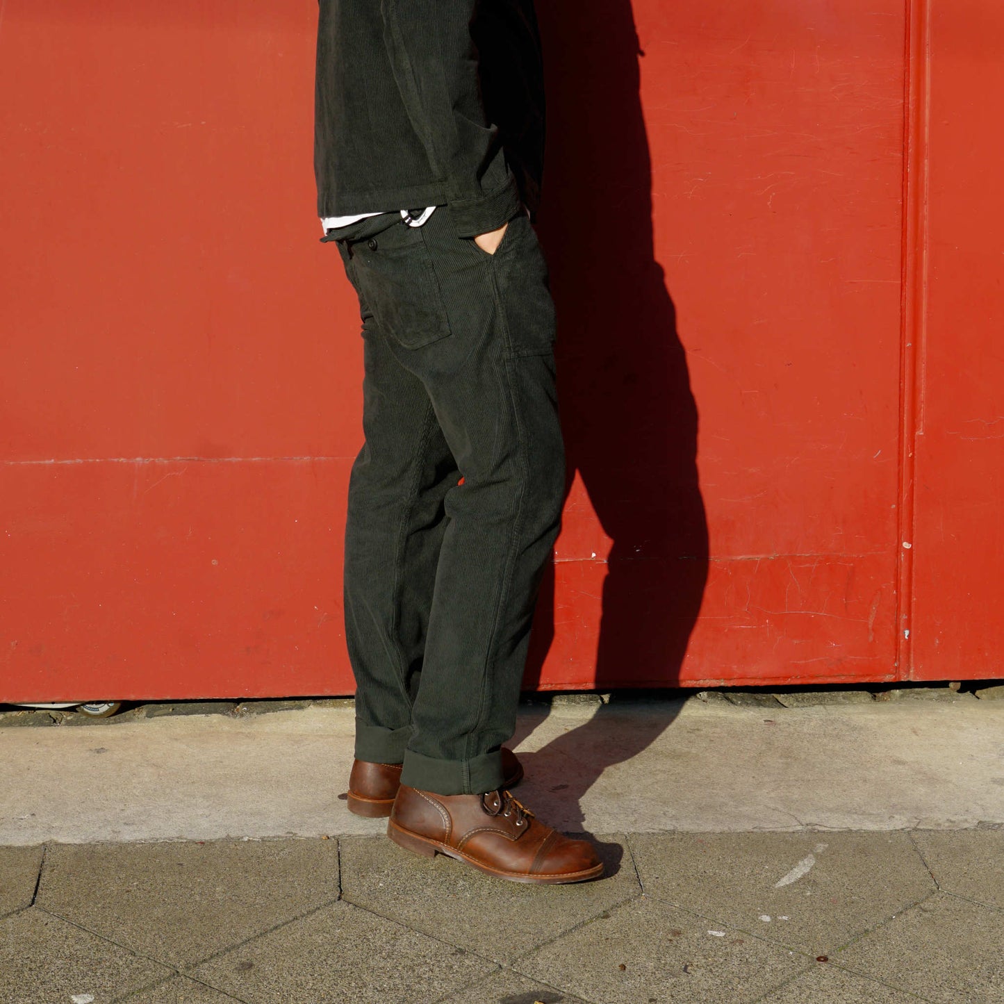 Tellason Corduroy Fatigue Pant - Espresso