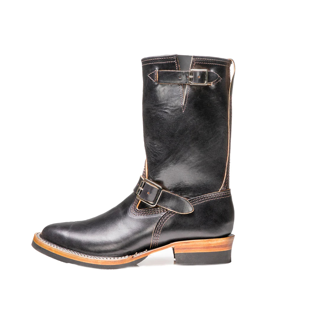 Wesco Mister Lou Engineer - Horween Black Horsehide