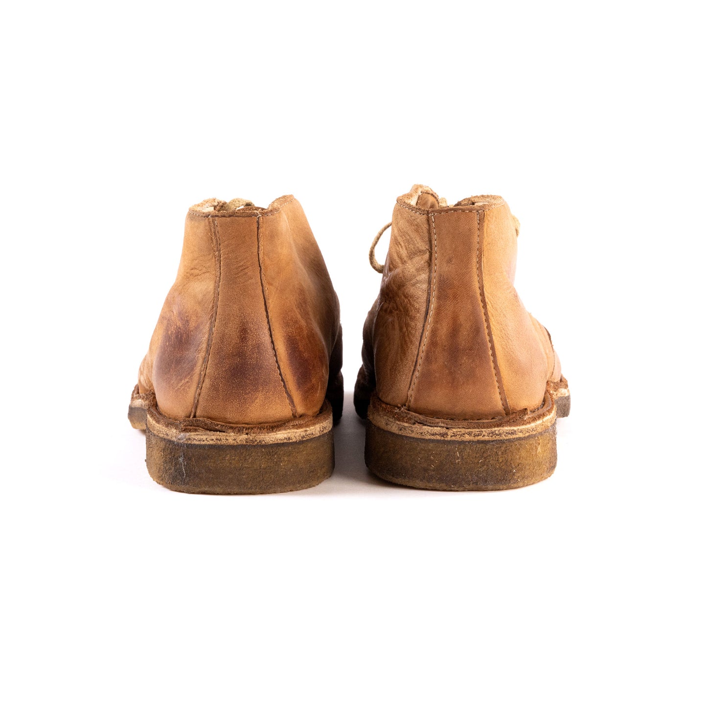 Greenflex Desert Boot Glattleder Used - Dark Chestnut