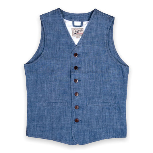 1905 Hauler Vest Chambray Selvage