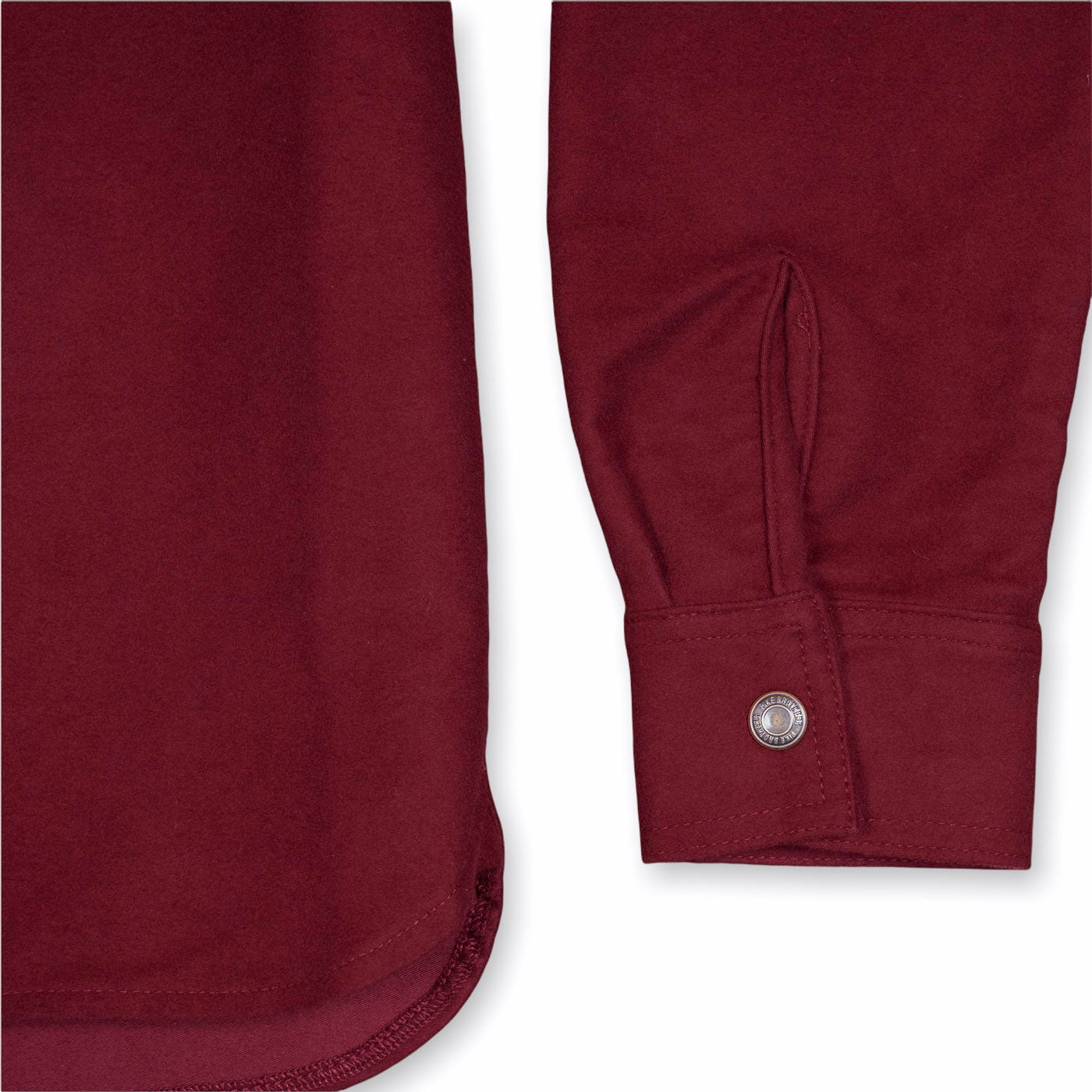 1943 CPO Moleskin Shirt - Dark Red
