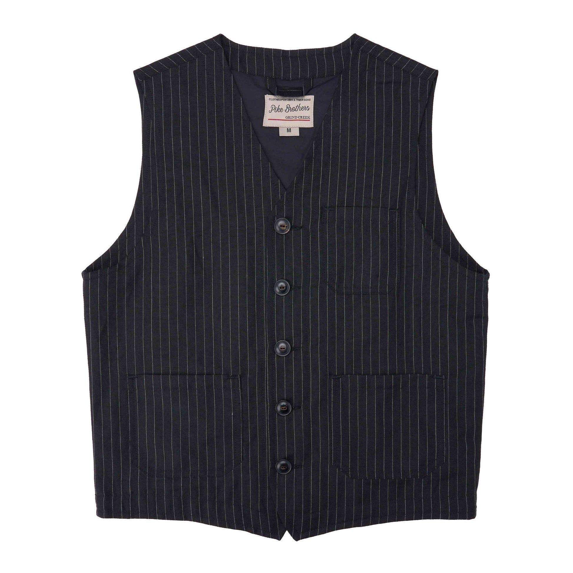 Pike Brothers 1937 Roamer Vest - Chigago Black