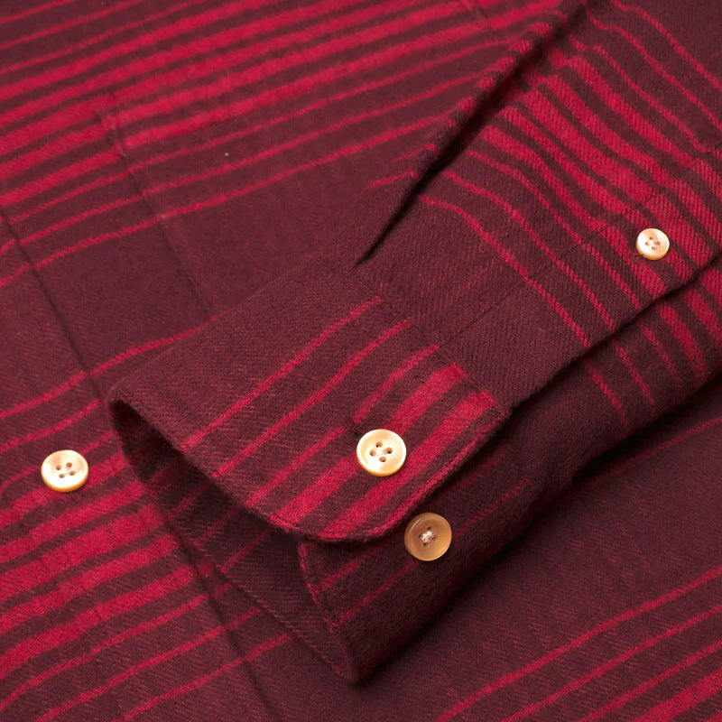 Paralele Flannel Shirt - Red