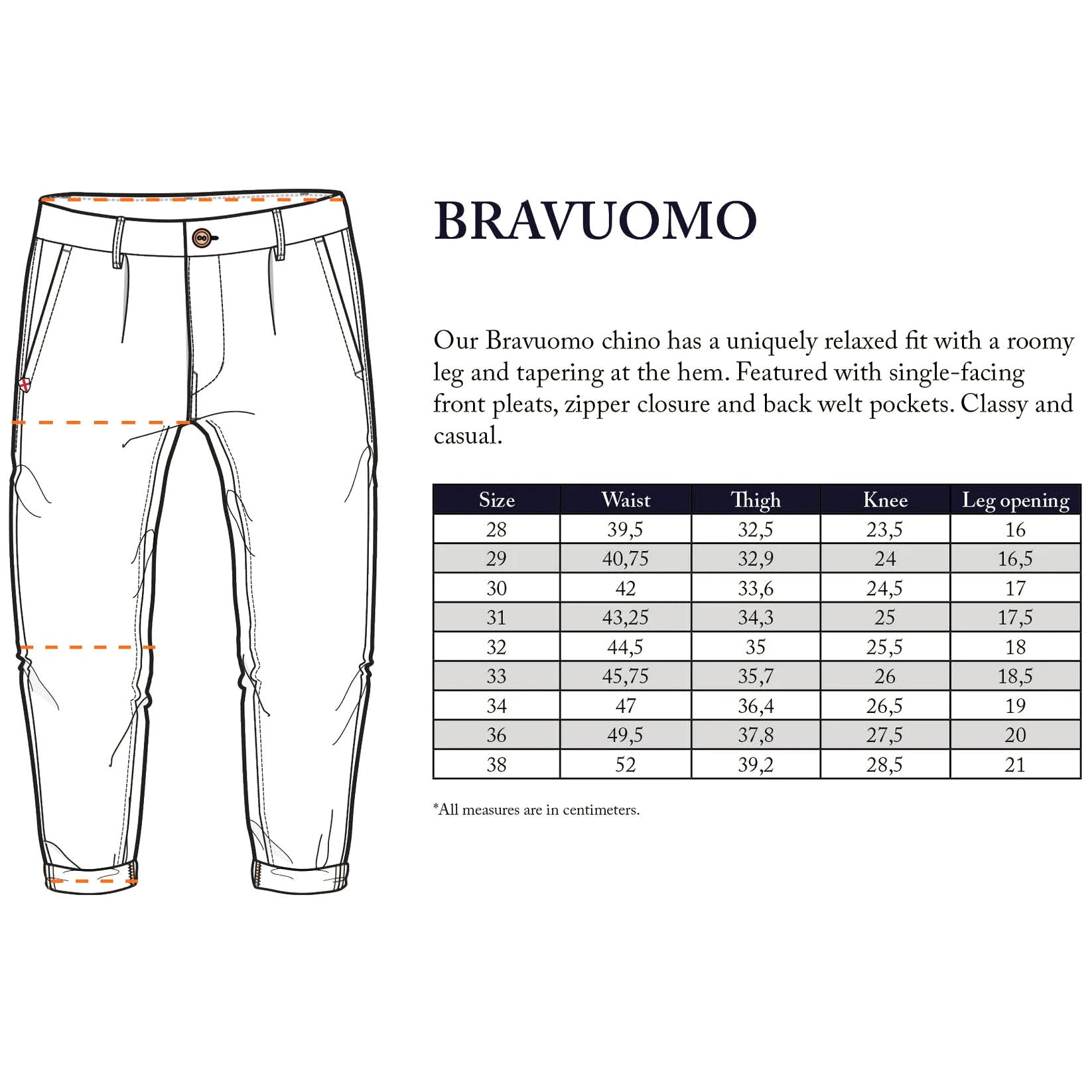 Blue De Genes Bravuomo Pallone Chino Navy Pin sizing