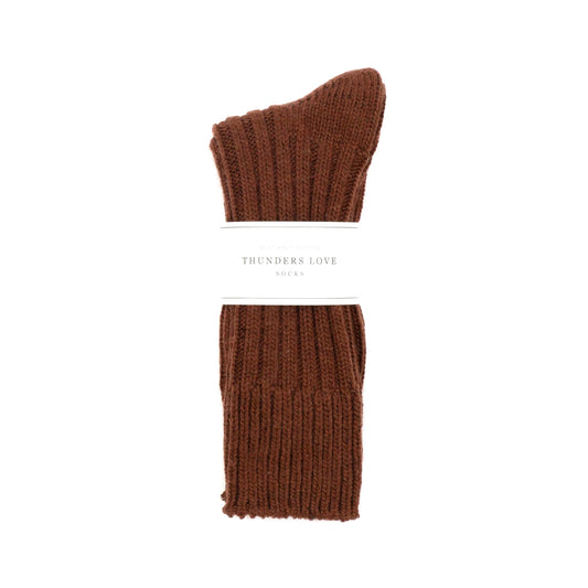 Cashmere Wool Solid Brown