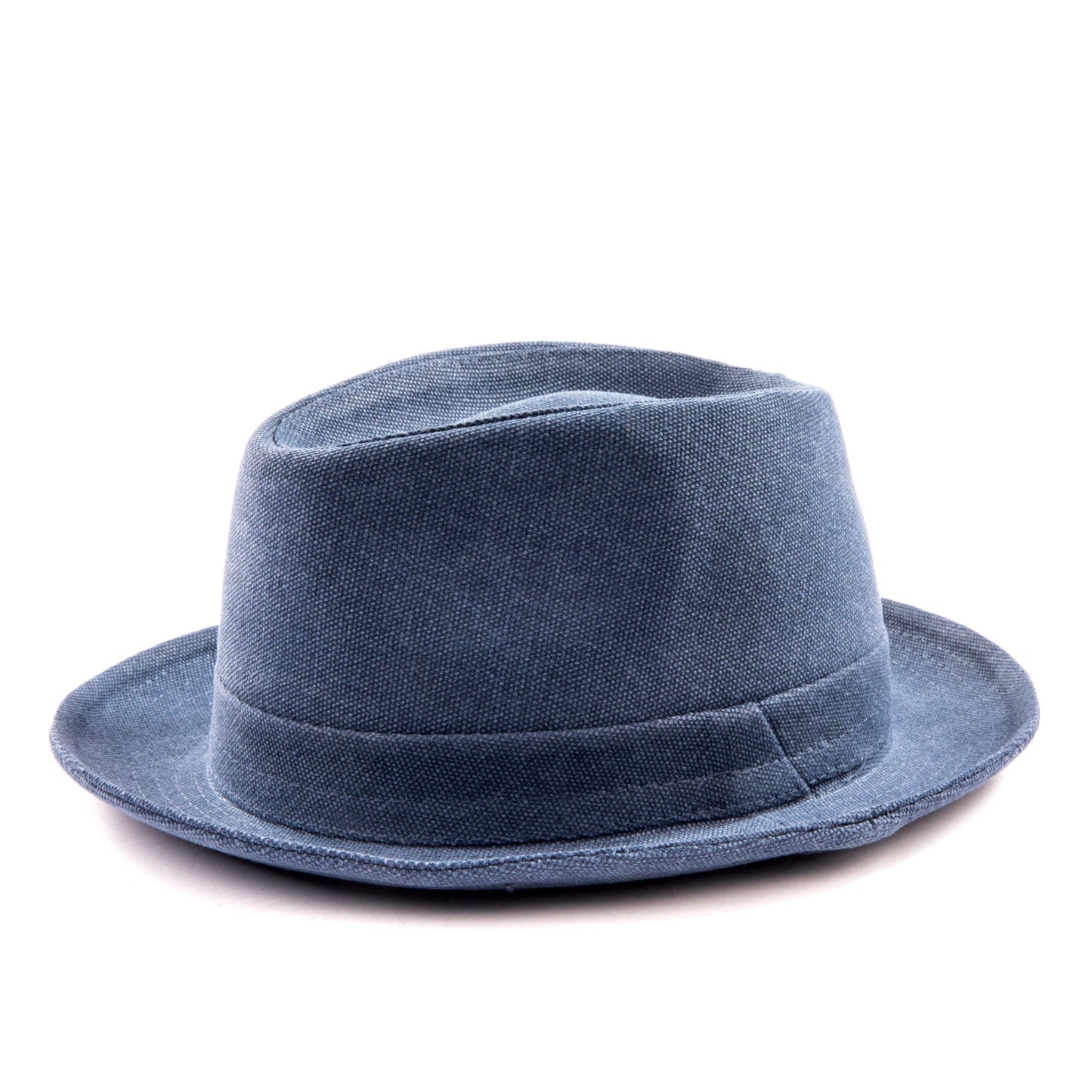 Faustmann fedora canvas hat blue
