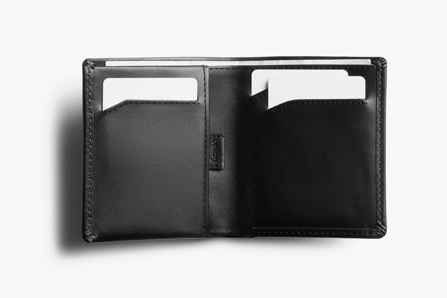 Bellroy note sleeve black innen