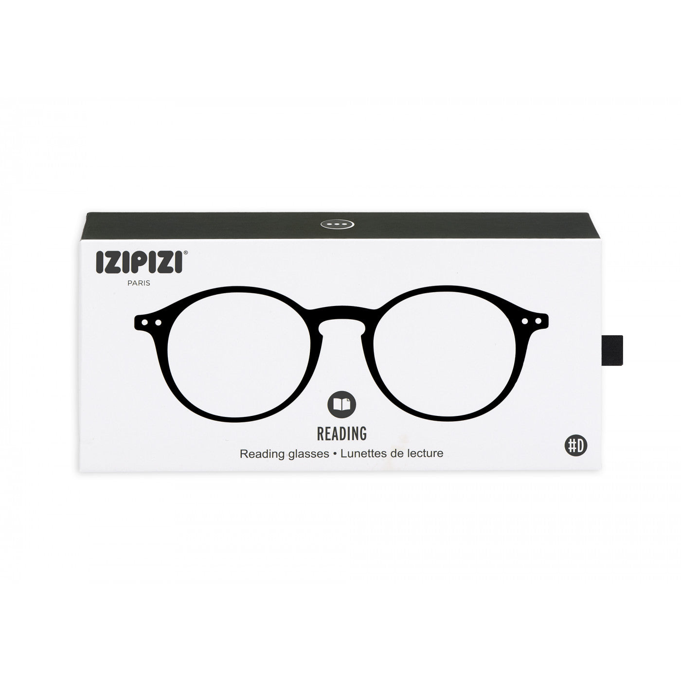 #D READING Glasses Black