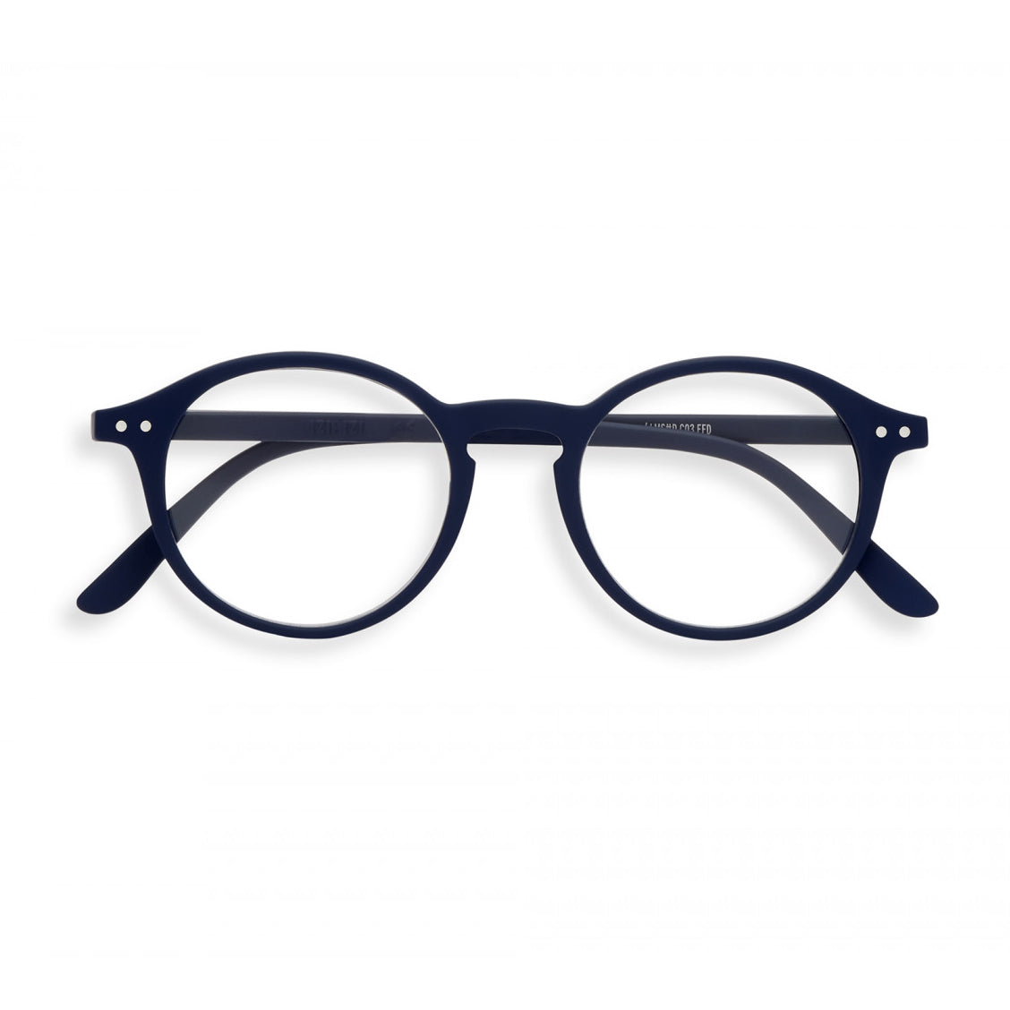 izipizi reading glasses D shape navy blue
