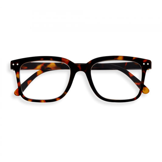 Izipizi reading glasses L shape tortoise