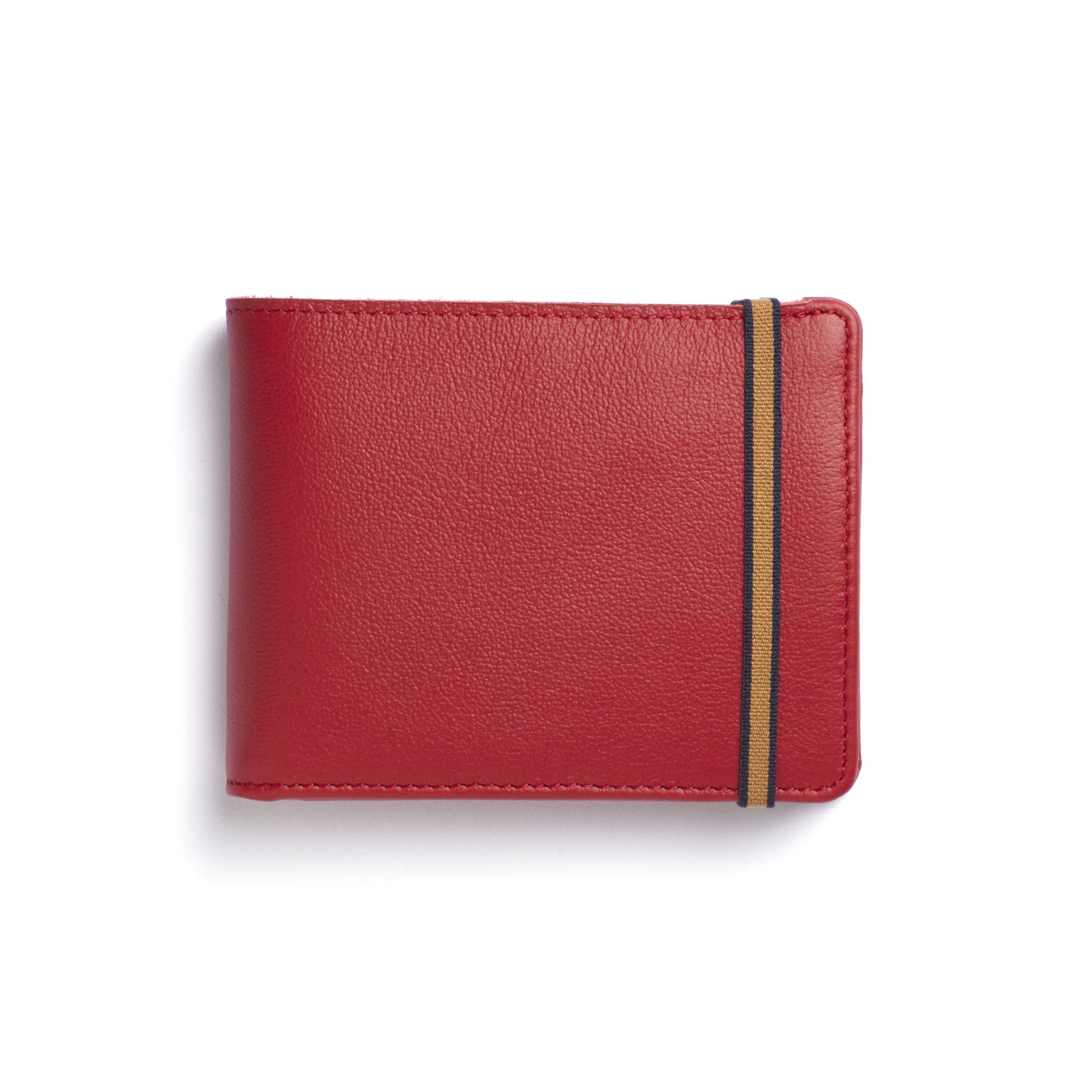 carre royal minimalist wallet with coin red