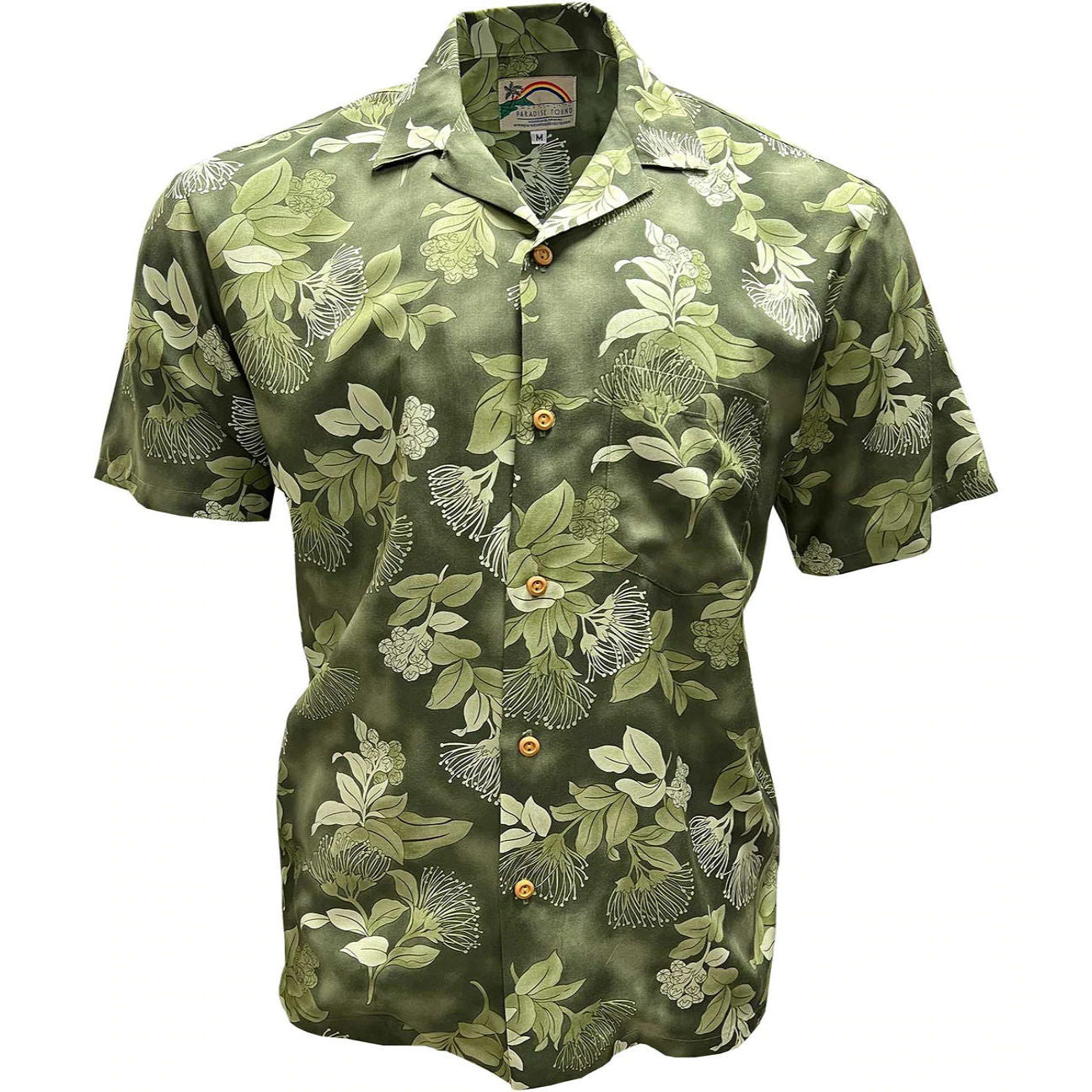 Paradise Found Hawaii Shirt Ohia - Sage